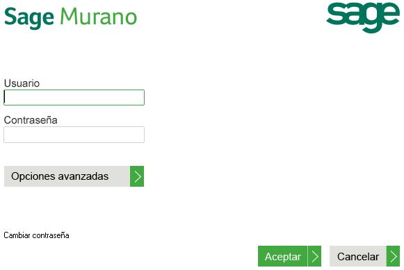 sage murano inicio sesion 